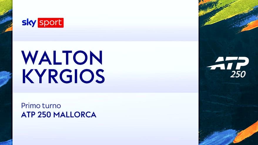 Walton-Kyrgios: highlights Atp Maiorca