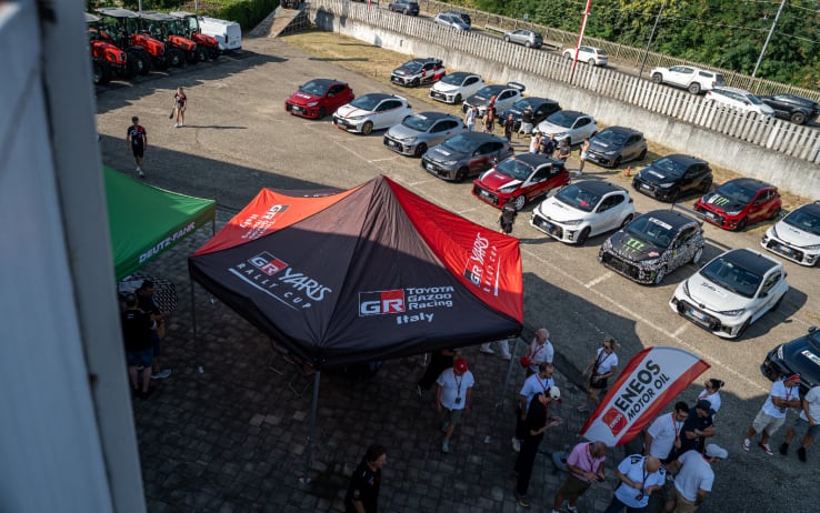 Toyota GR Italy Experience: 40 GR Yaris protagoniste al Rally Regione Piemonte