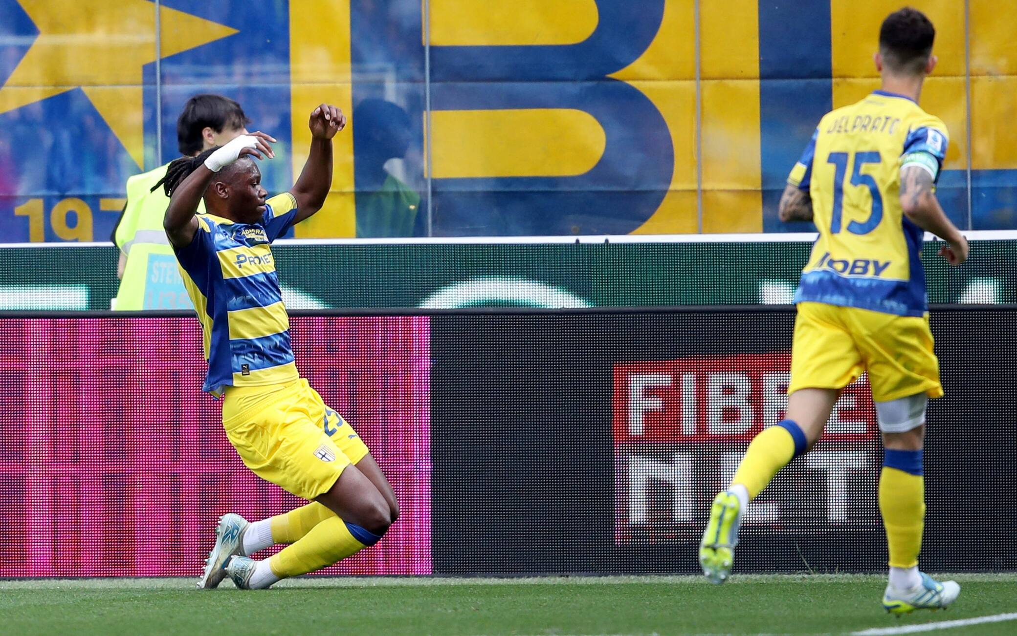 Udinese-Parma 0-1: gol di Elphege