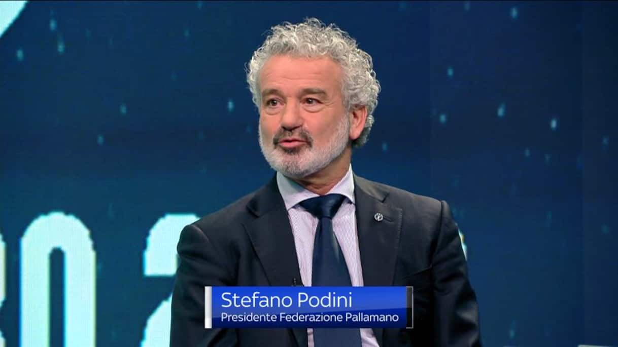 Europei pallamano, le parole del Presidente Podini a Sky | Video Sky Sport