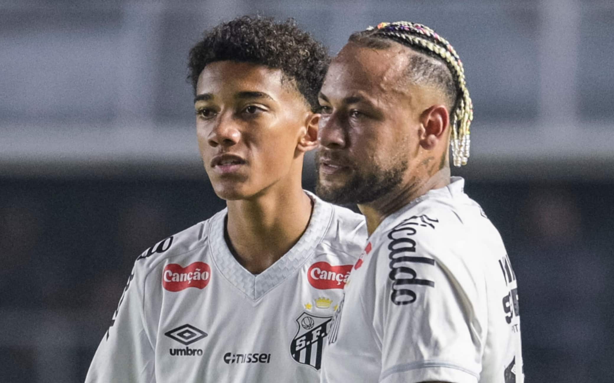 Neymar-Robinho jr, scontro in allenamento: Santos annuncia un'indagine interna