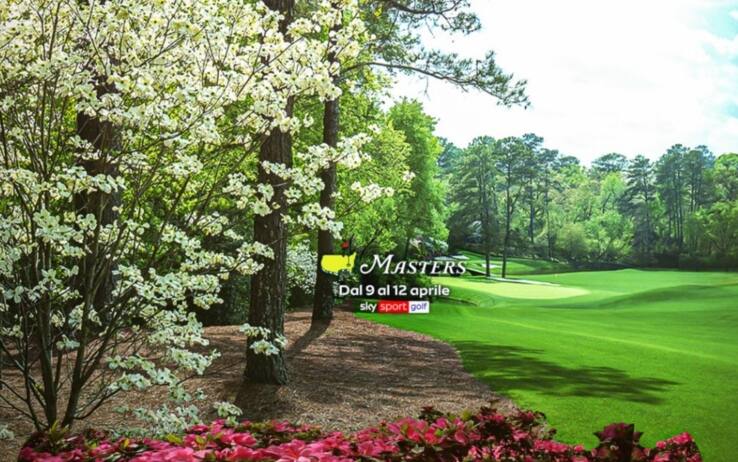 Masters Tournament ad Augusta, dal 9 aprile live su Sky