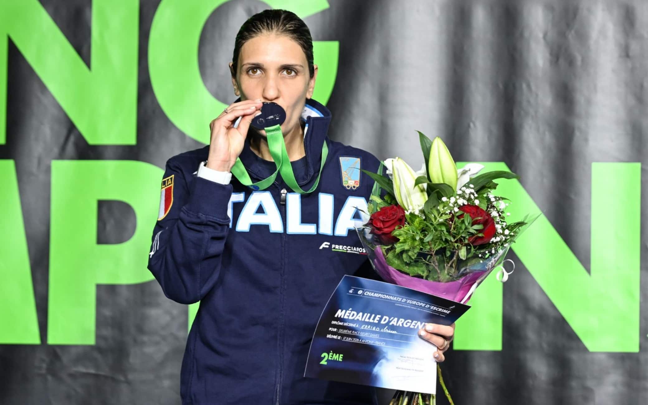 Europei scherma, infinita Errigo: argento nel fioretto, 23^ medaglia continentale