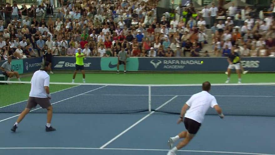 Rafa Nadal Academy Slam: applausi per Nadal