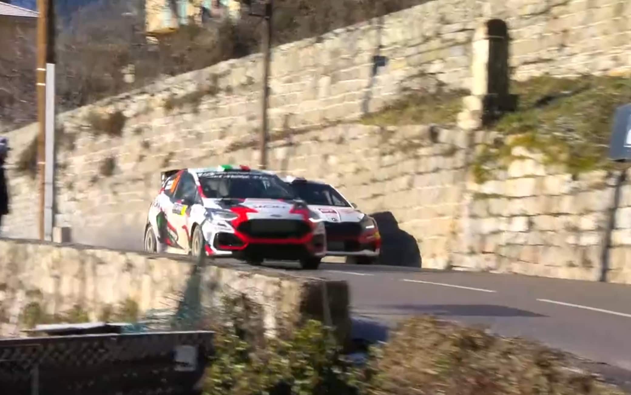 Rally Monte-Carlo, Fontana vola sul Turini e svernicia l'avversario in discesa. VIDEO