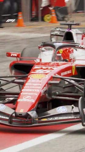 Alzate il volume! Leclerc in pista a Barcellona con la SF-26