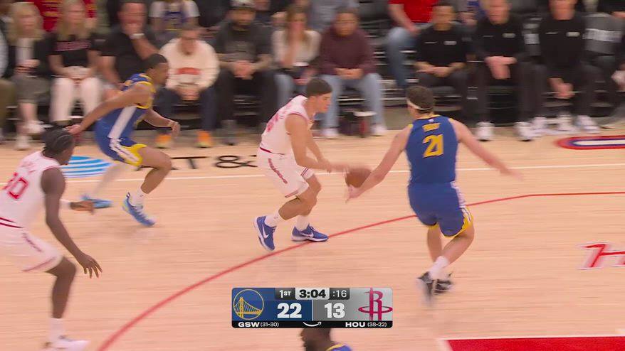 NBA, 30 punti di Reed Sheppard contro Golden State