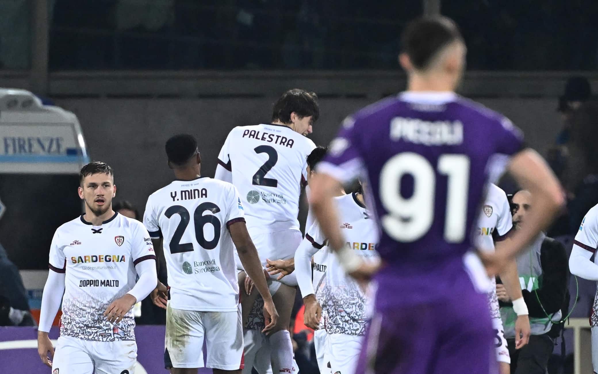 Fiorentina-Cagliari 1-2: segnano Kilicsoy e Palestra, inutile il gol di Brescianini