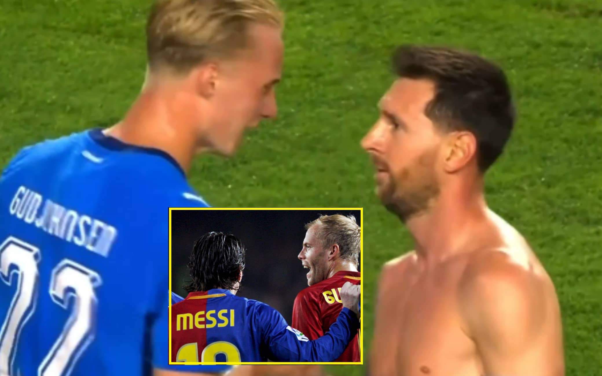 Messi, il figlio di Gudjohnsen si presenta: "Sai che hai giocato con mio papà?"