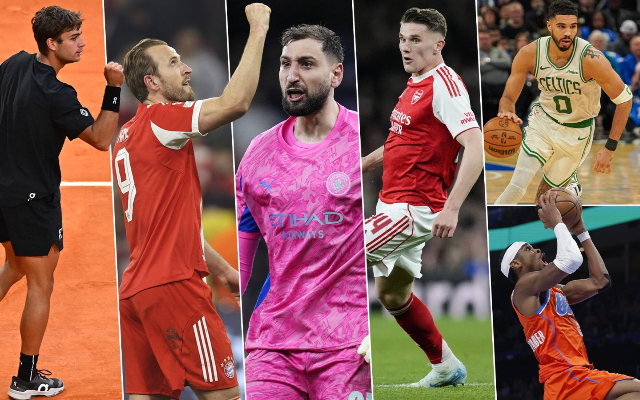 Dieci ore da titolo. Cobolli, Kane, City-Arsenal e i playoff NBA. Che domenica su Sky!