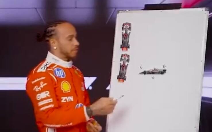 F1, il 'professor' Hamilton: così spiega cos'è il downforce