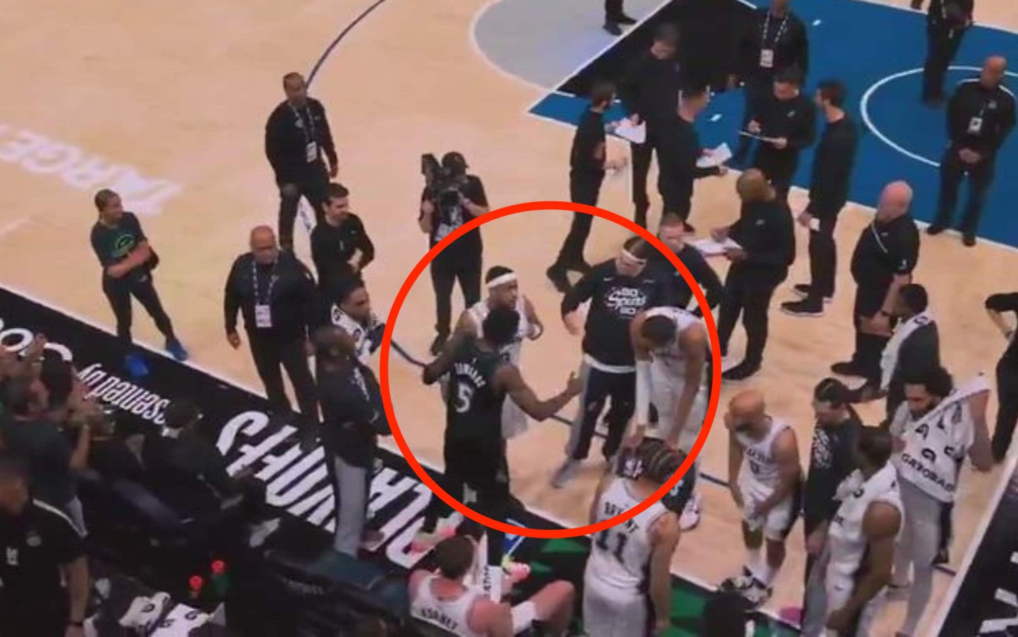NBA, Ant si congratula con gli Spurs per la vittoria...ma con 8 minuti ancora da giocare