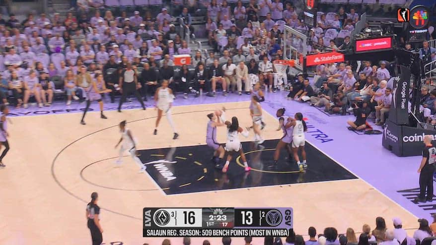 Playoff WNBA, i canestri di Zandalasini contro Las Vegas