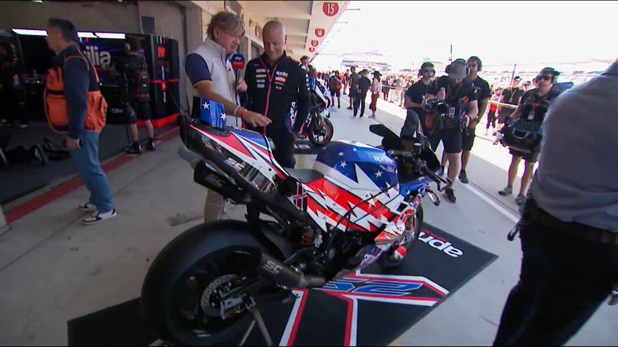 Aprilia X 250th, i dettagli della moto presentata ad Austin