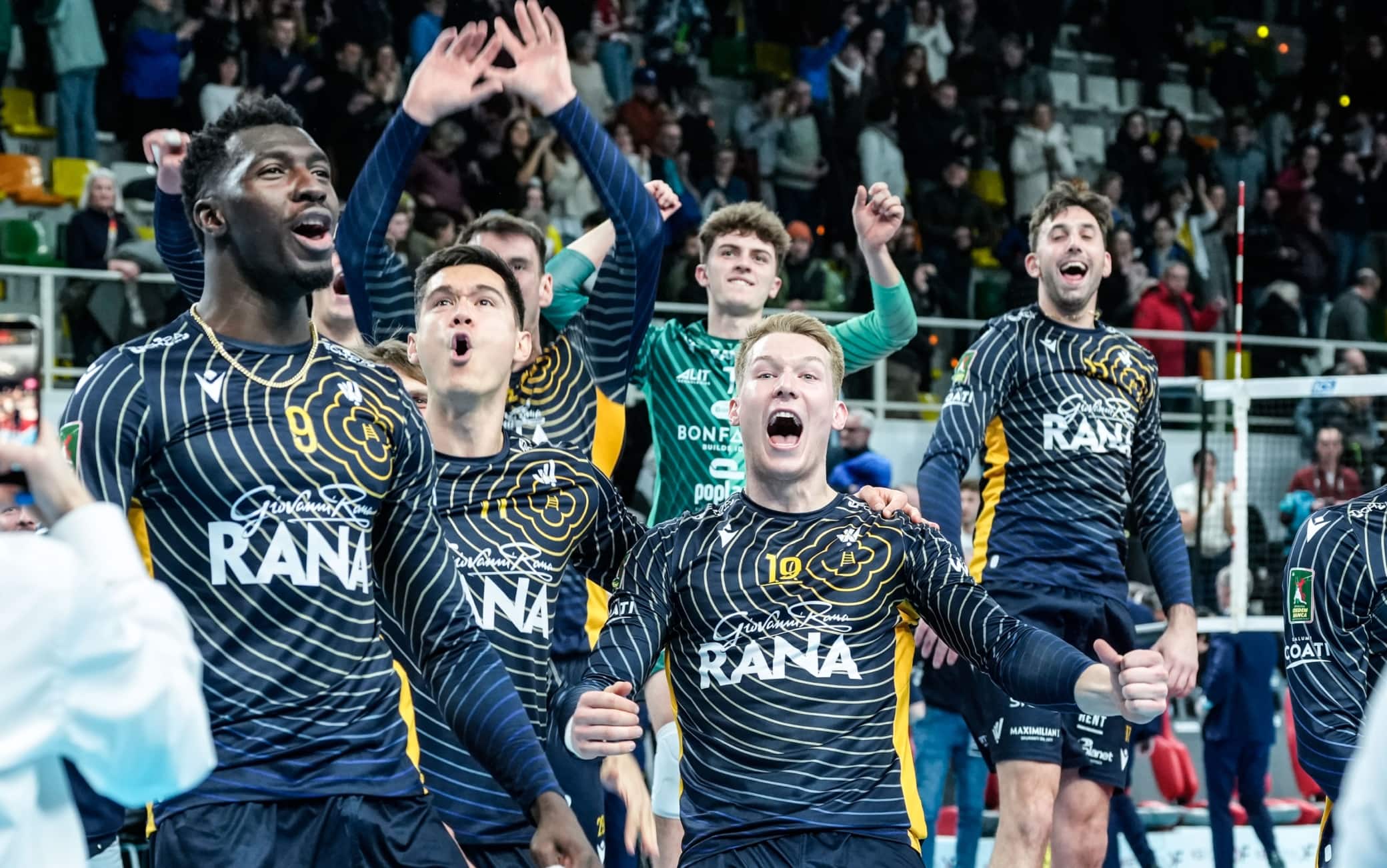 Volley maschile, Verona vince la Coppa Italia: Trento battuto 3-0