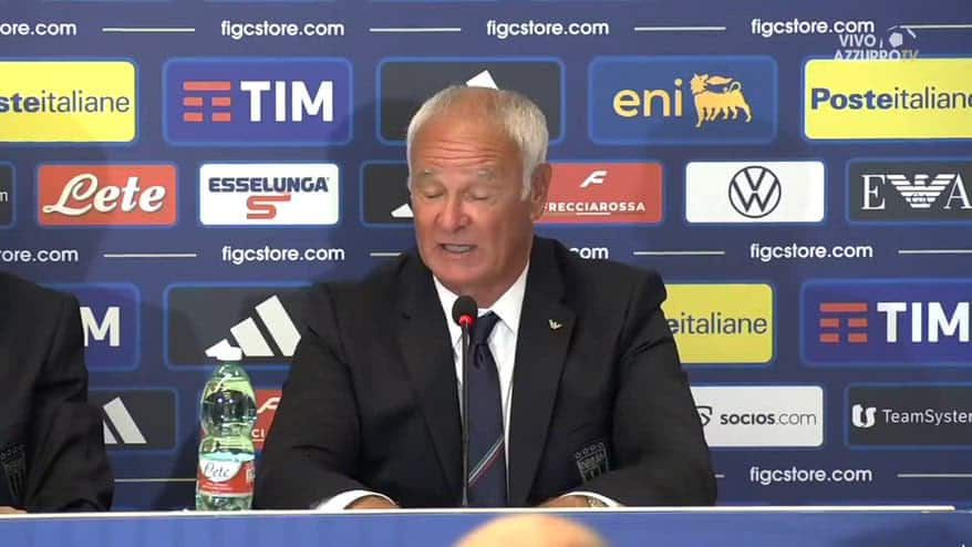 Ranieri: "Spero che tutti facciano giocare più italiani"