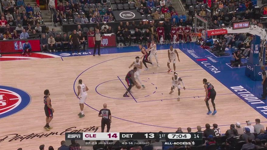 NBA, 33 punti di Jalen Duren contro Cleveland