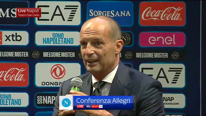 Allegri al Napoli: "Fortunato a ereditare squadre da Conte"