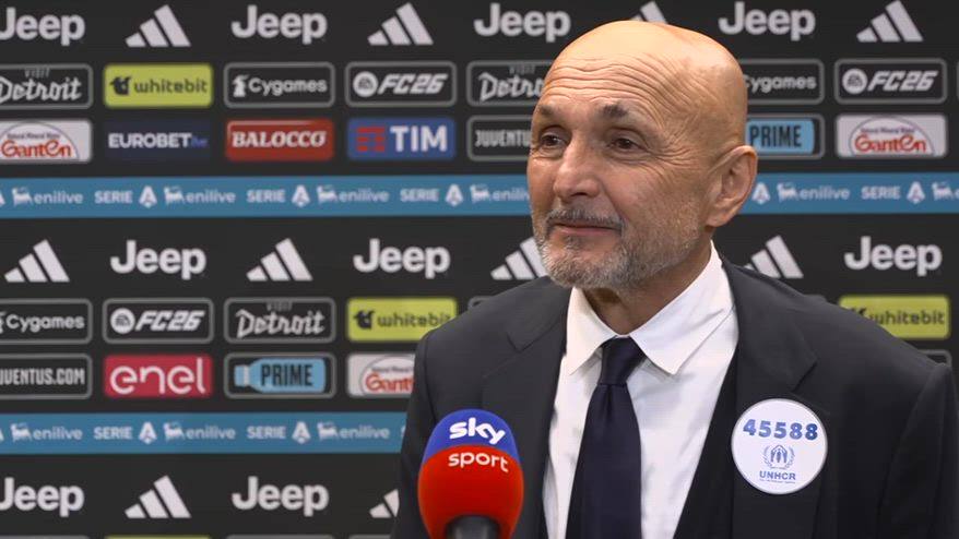 Spalletti a Sky: "Dell'attaccante possiamo farne a meno"