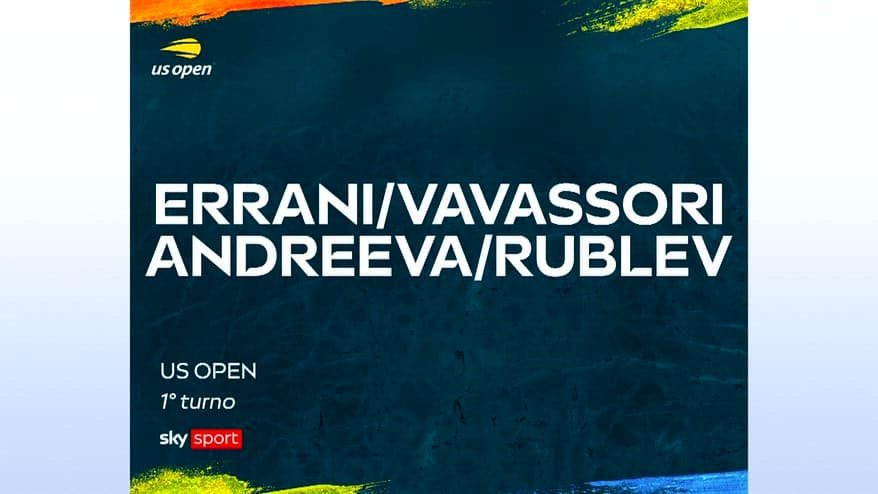 Errani/Vavassori-Andreeva/Rublev: highlights US open