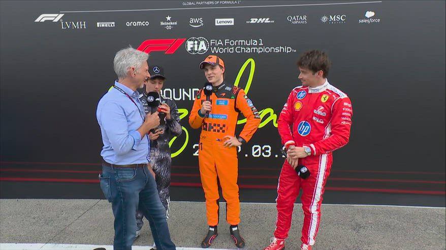 Piastri: "Peccato per la safety car, ma 2° posto ottimo"