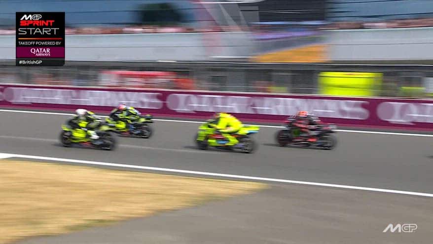 Gp Silverstone, la partenza della Sprint Race

