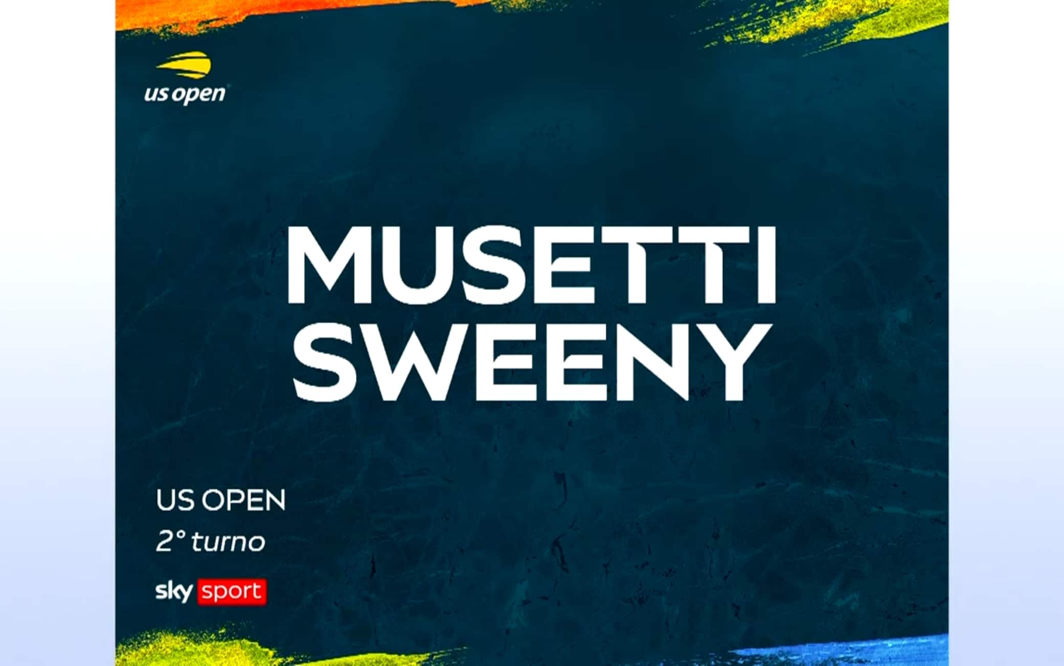 Musetti-Sweeny: highlights US Open