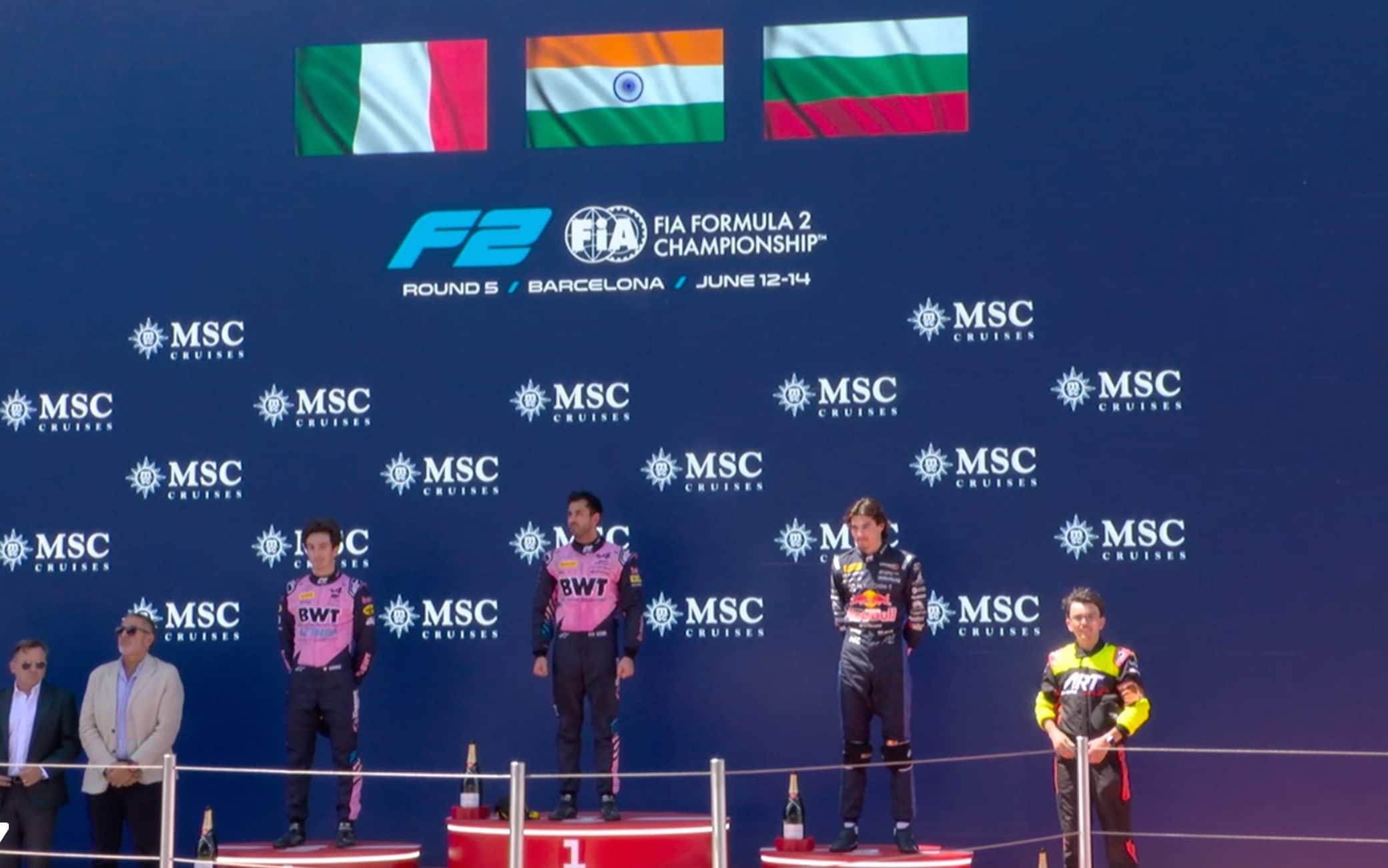 Formula 2, GP Barcellona: Maini vince la Sprint Race. Minì è 2°