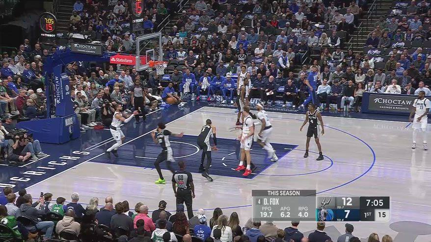 NBA, 32 punti di Cooper Flagg contro San Antonio