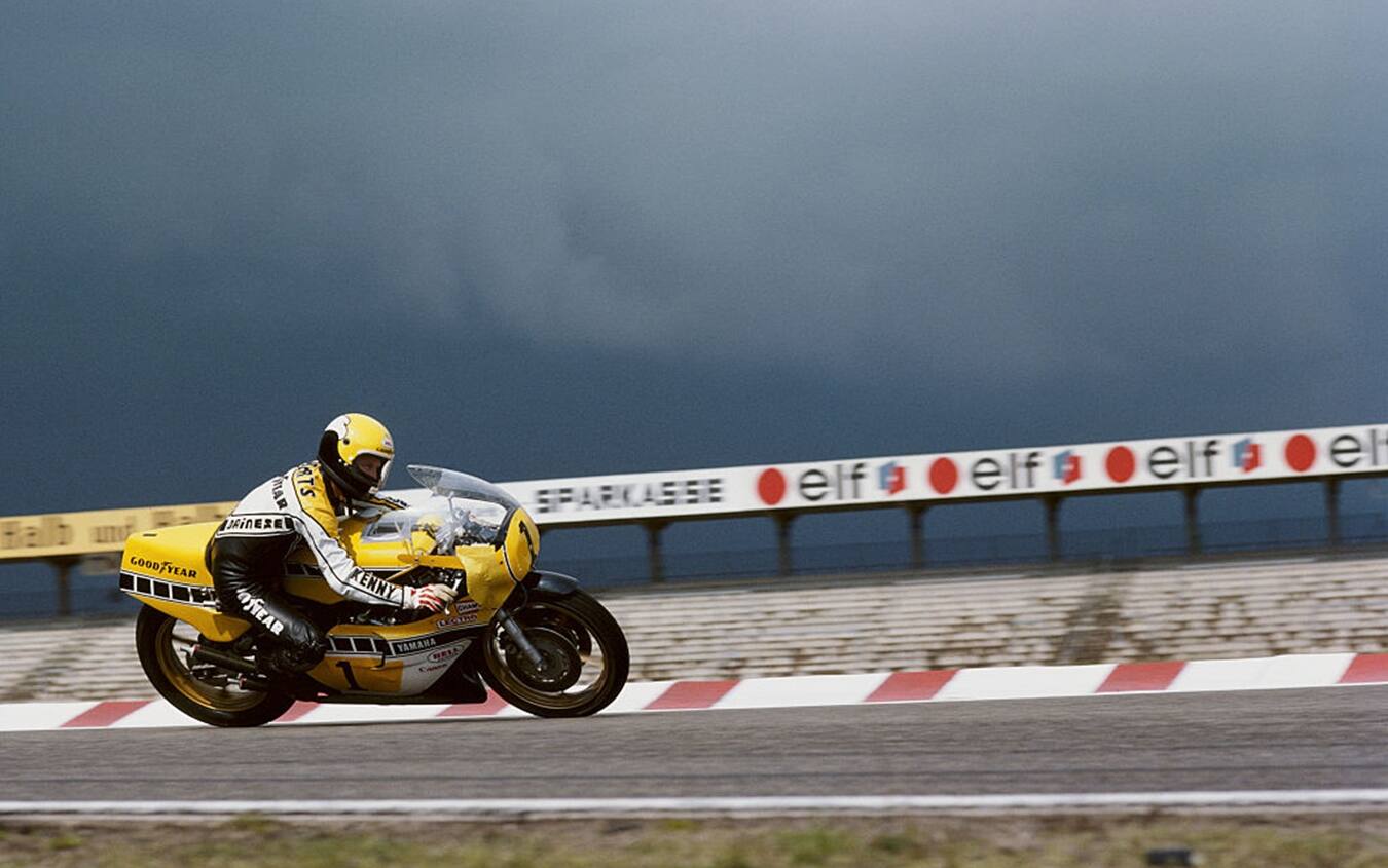  Kenny Roberts nel 1979 a Hockenheim