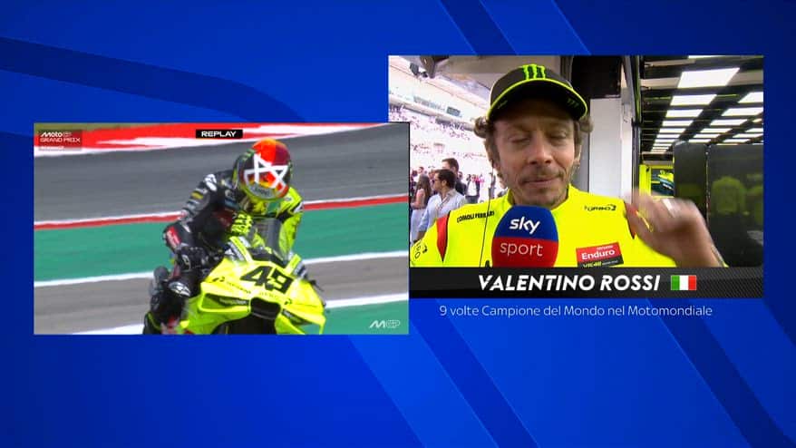 Valentino Rossi: "Diggia è stato un drago, fieri di lui"