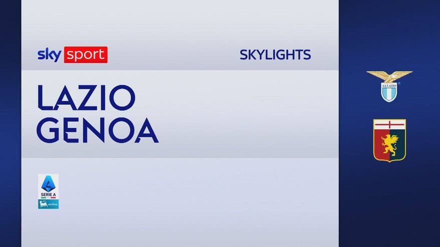 Lazio-Genoa 3-2: gol e highlights