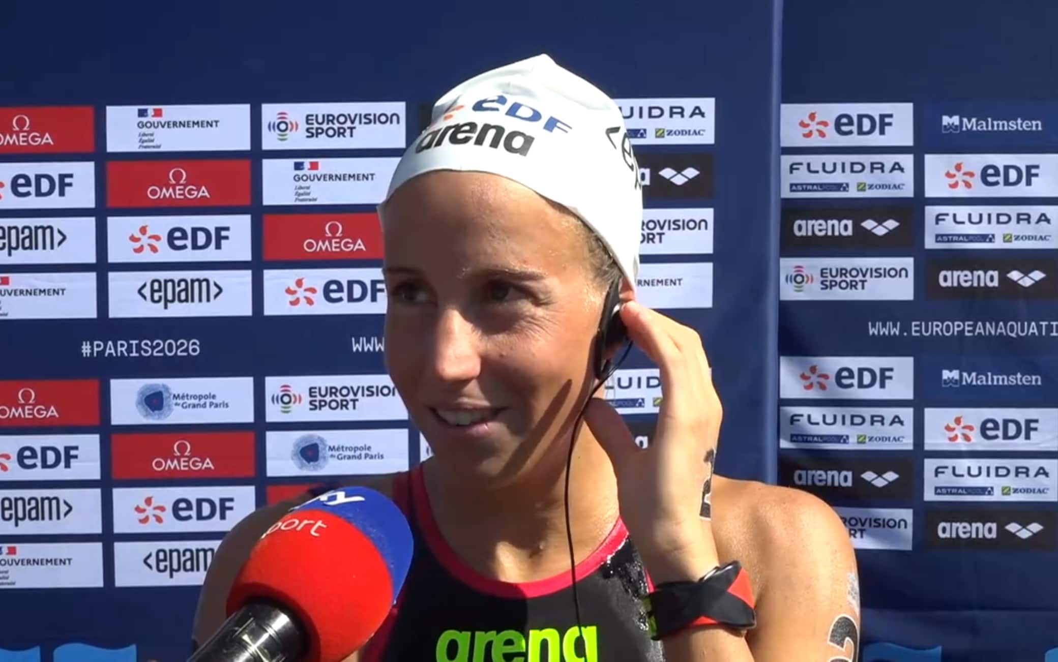 Taddeucci oro nella 10km agli Europei di nuoto: "Parigi mi porta fortuna"