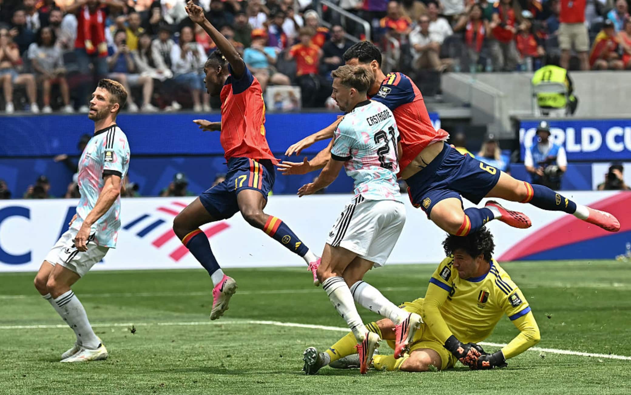 Spagna-Belgio, le pagelle dei quarti di finale dei Mondiali