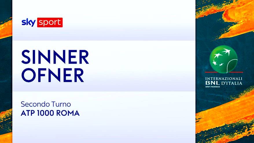 Sinner-Ofner: highlights Atp Roma. VIDEO