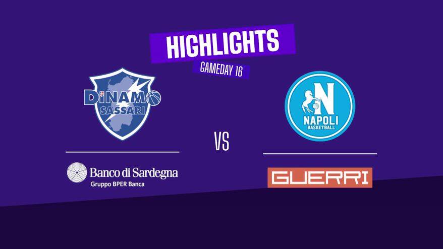 Sassari-Napoli 78-84: highlights LBA