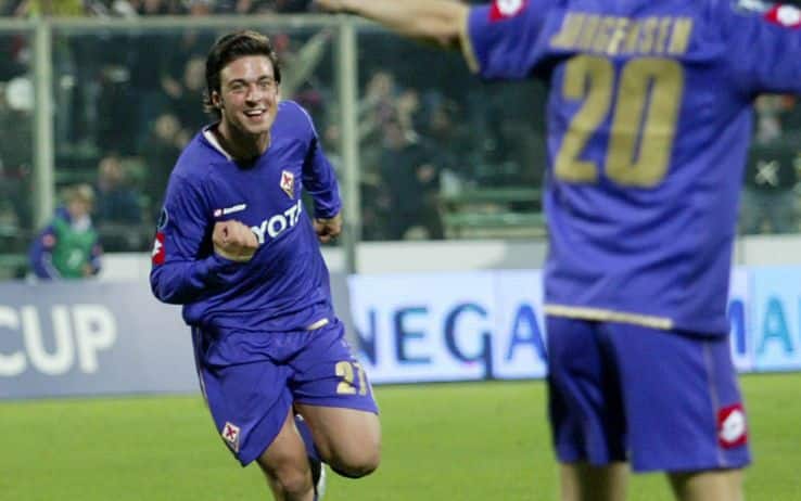 Samuel Di Carmine in gol contro l'Elfsborg in Coppa Uefa nel novembre 2007