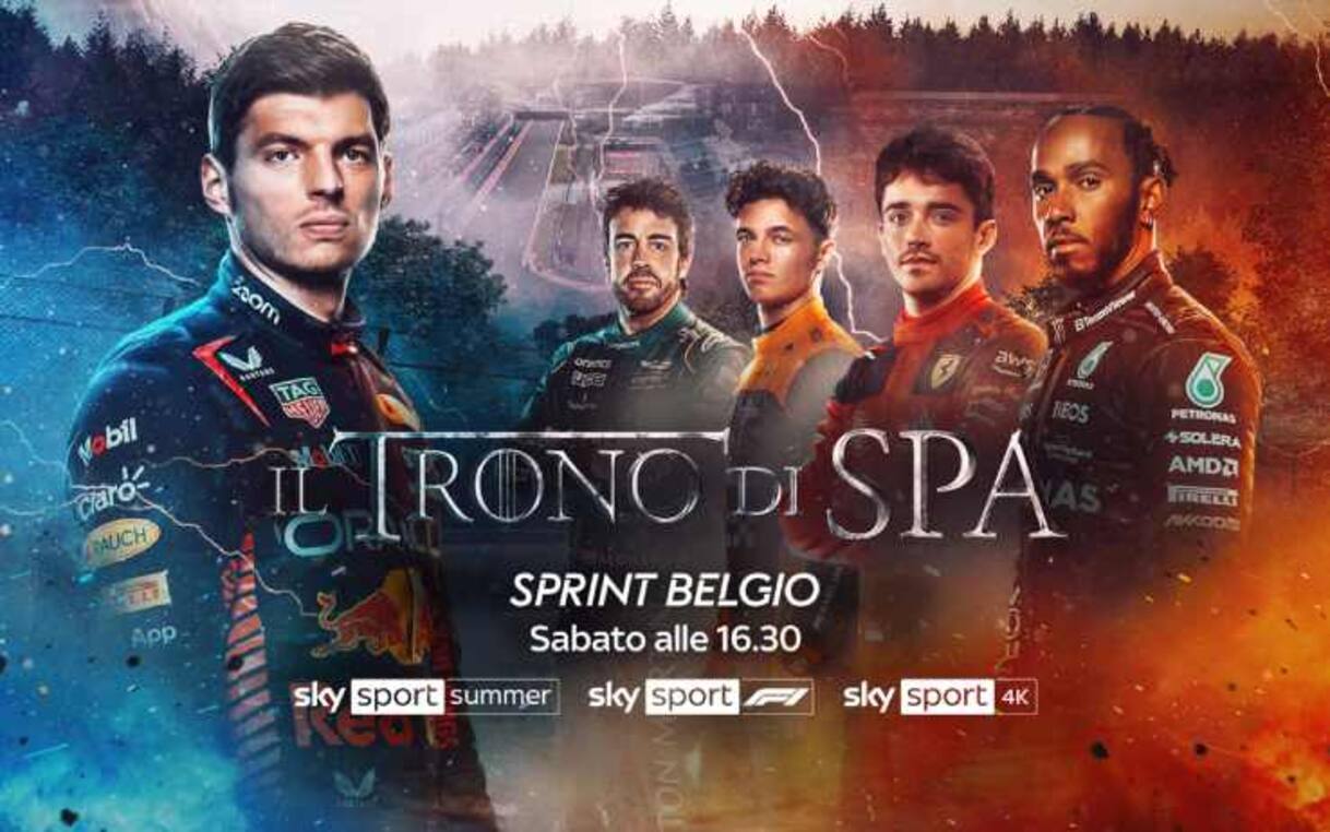 Formula 1, la Sprint Race del GP Belgio in live streaming con Sky: come ...