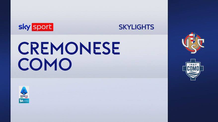 Cremonese-Como 1-4: gol e highlights