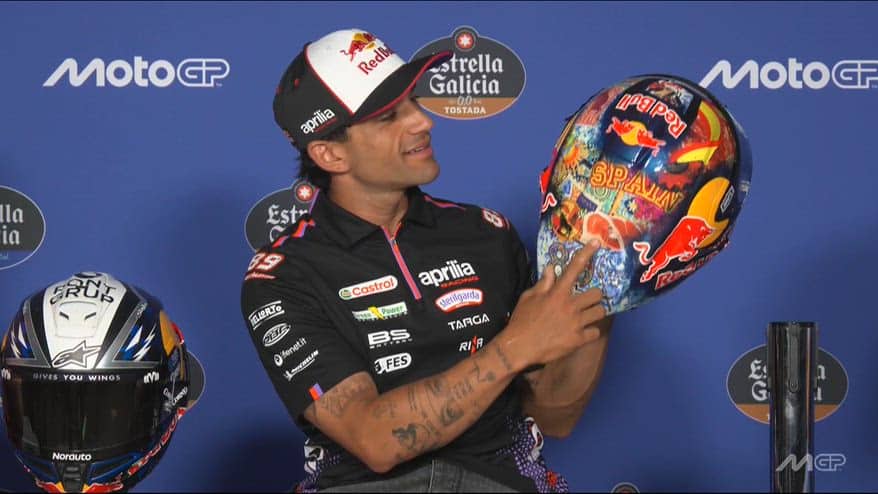 Martin e il casco speciale per Jerez: la spiegazione