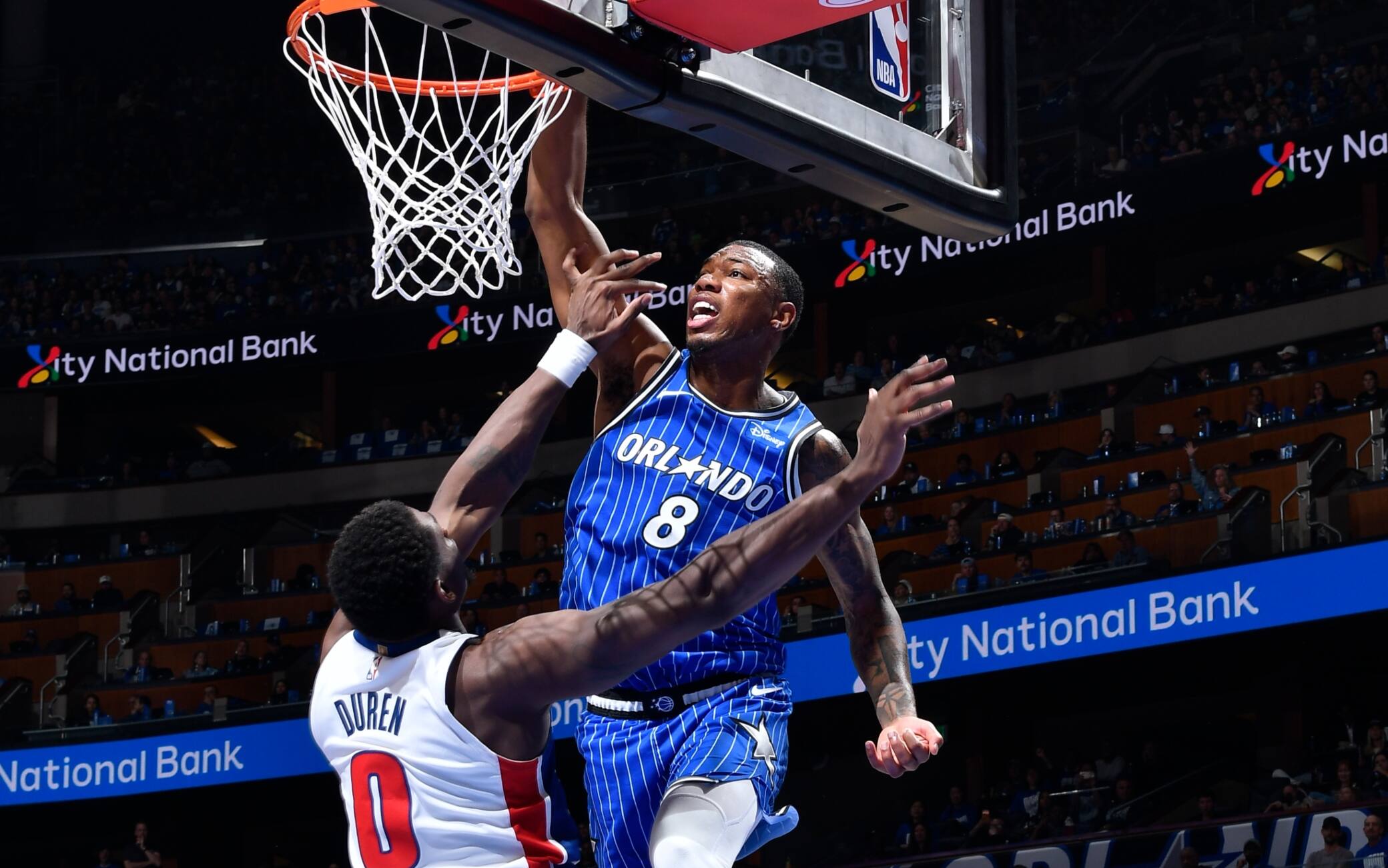 NBA, Jamal Cain 'posterizza' Jalen Duren: la schiacciata esalta il pubblico a Orlando