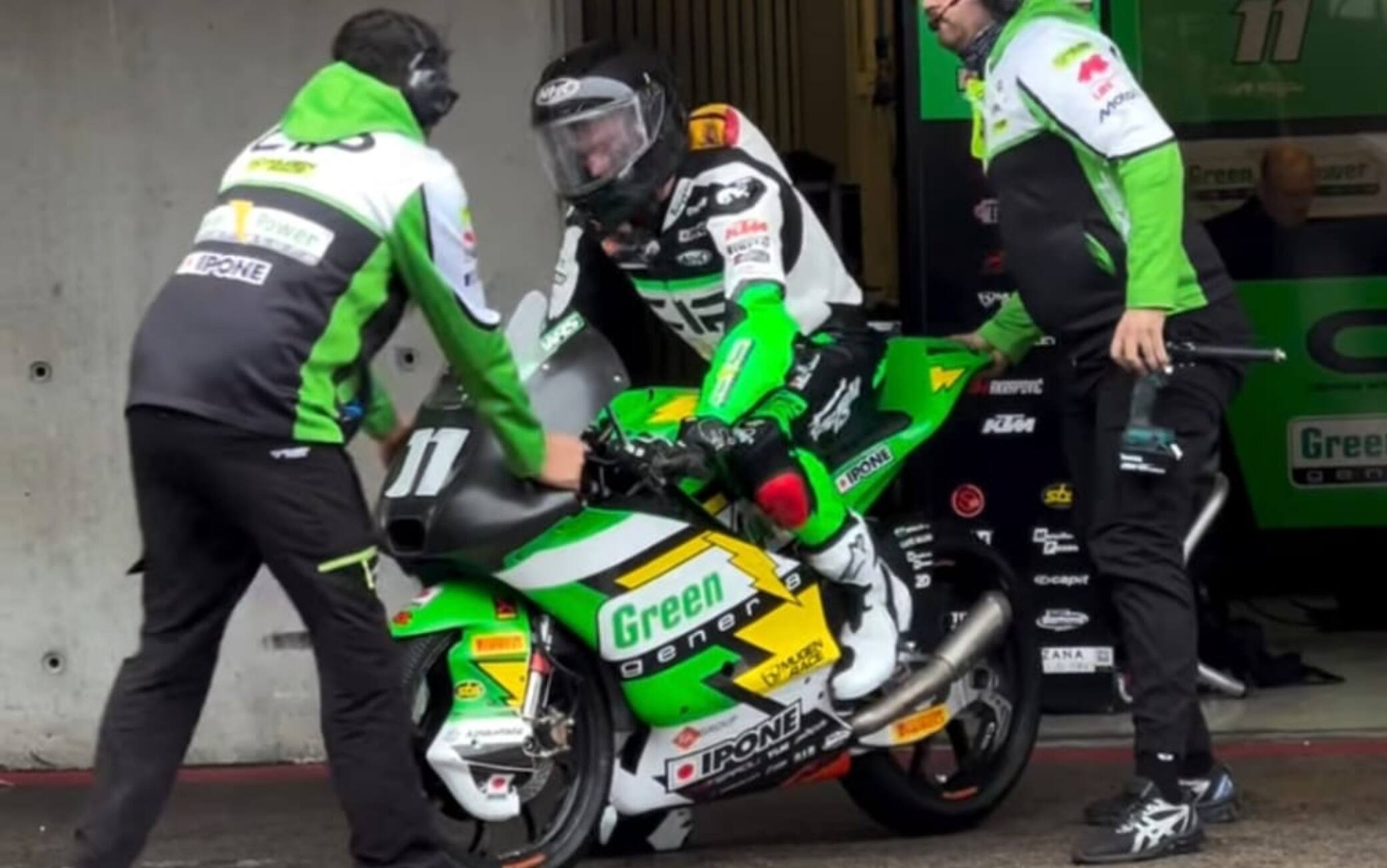 Moto3, la pioggia rovina il primo giorno di test a Portimão