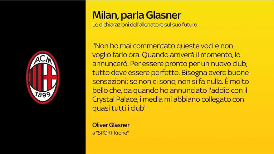 Milan, da Rangnick a Glasner: il punto sul calciomercato