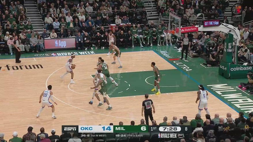 NBA, 40 punti per Shai Gilgeous-Alexander contro Milwaukee