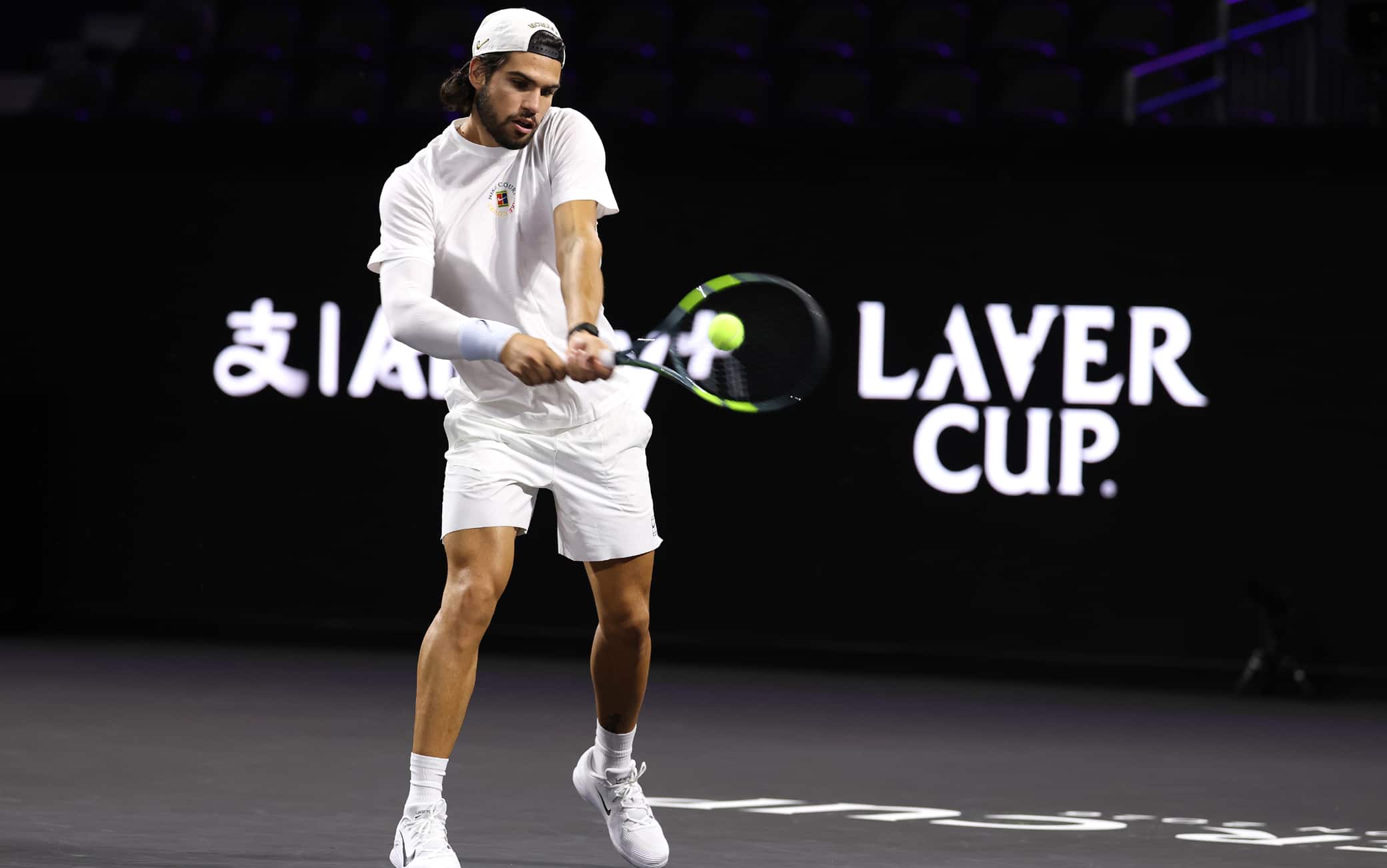 Alcaraz, allenamento a Londra in vista della Laver Cup. FOTO
