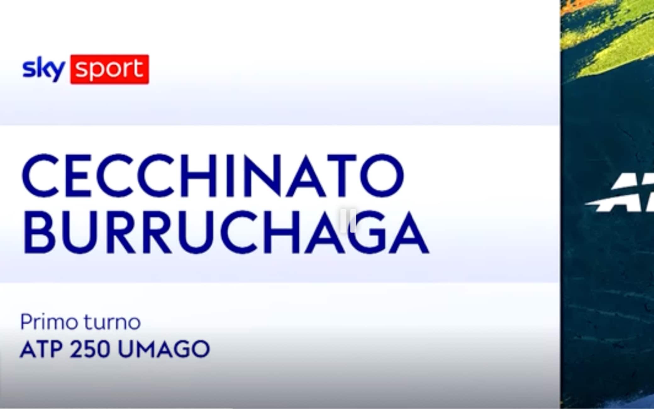 Burruchaga-Cecchinato: highlights Atp Umago. VIDEO