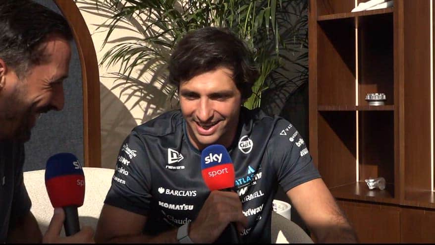 Sainz: "Inverno duro per Williams, lontani dai top team"