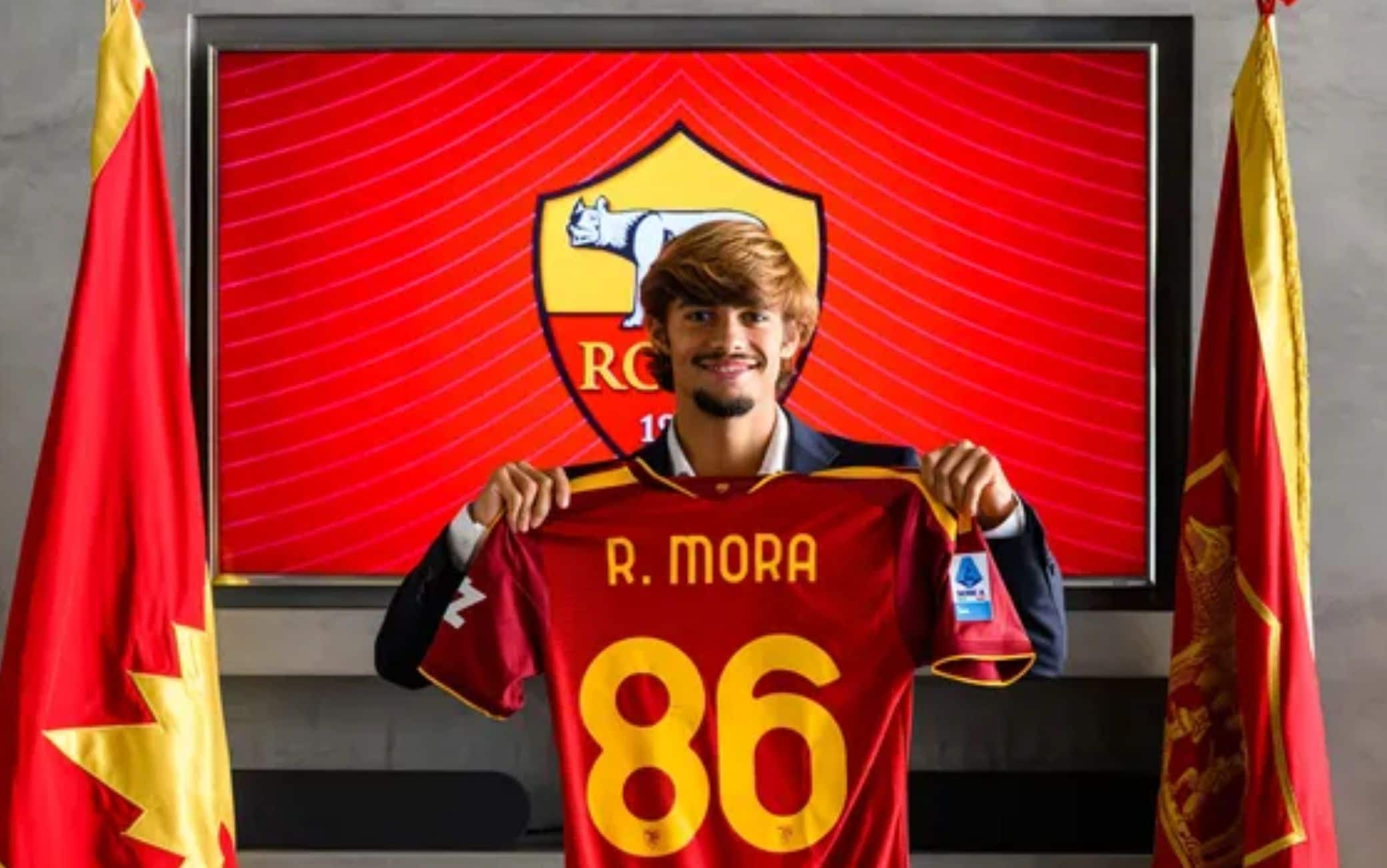 Roma, numeri di maglia dall'1 al 99: Rodrigo Mora con l'86 segna il record