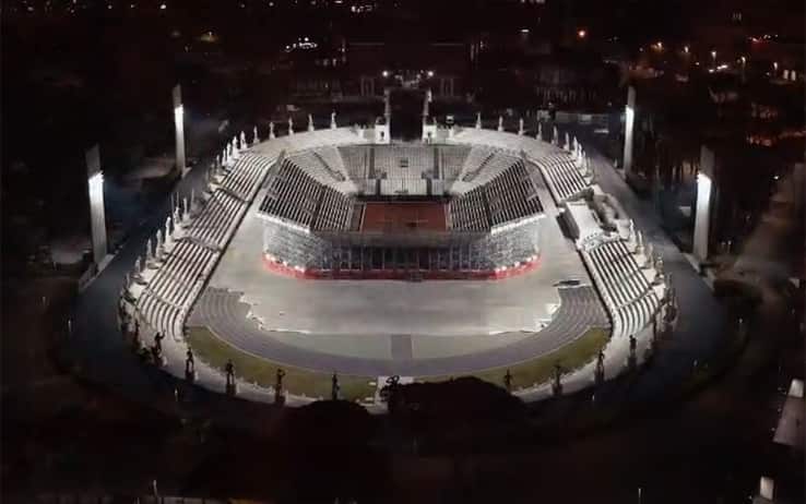 Internazionali d'Italia, ecco la nuova Gran Stand Arena a Roma. VIDEO