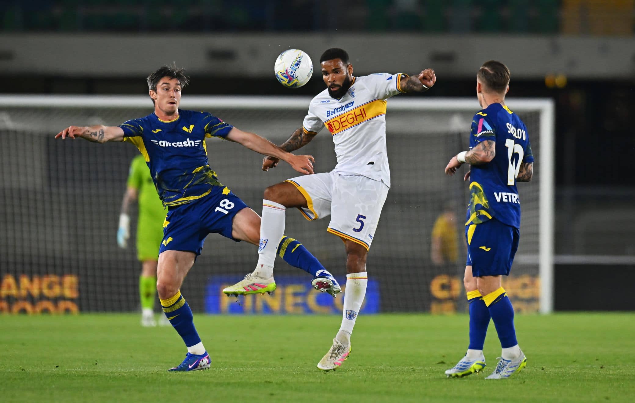 Giocatori del Verona delusi